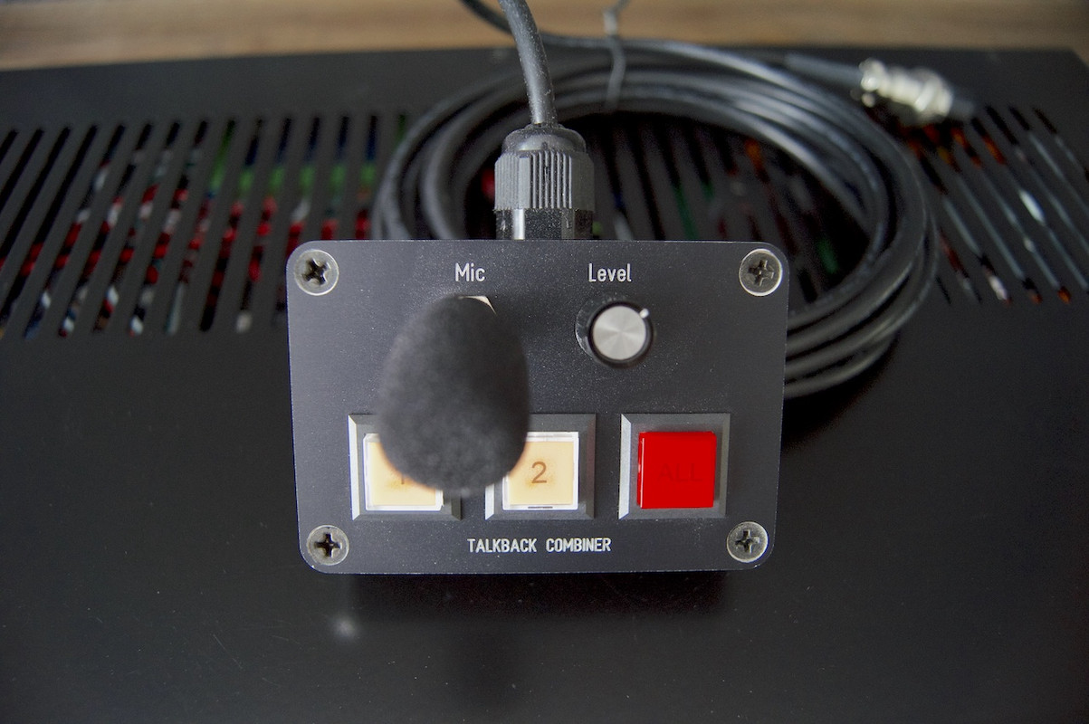 FS: Talkback Combiner Rack with 4 Headphone Amps + Remote | GroupDIY ...