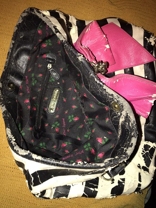 Betsey Johnson bag from ten years ago