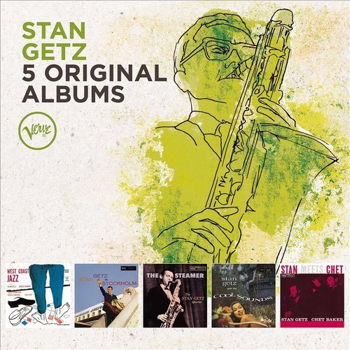 Stan Getz - 5 Original Albums (2016)