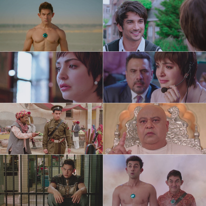 PK (2014) Hindi Full Movie BluRay ESub screenshot