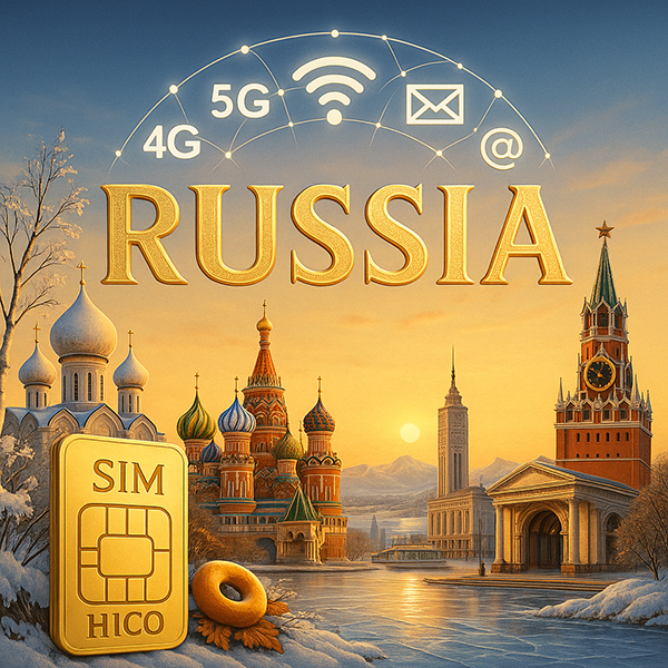 SIM Du Lịch Nga