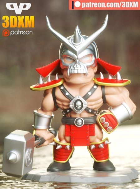Chibi Shao Kahn – 3D Print Model