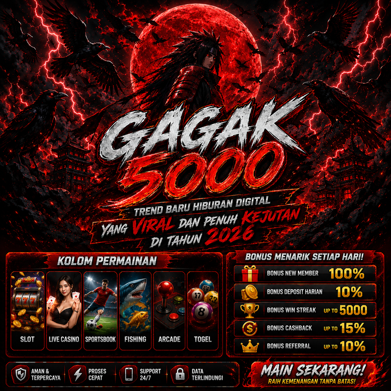 GAGAK5000 Trend Baru Hiburan Digital Yang Viral Dan Penuh Kejutan Di Tahun 2026