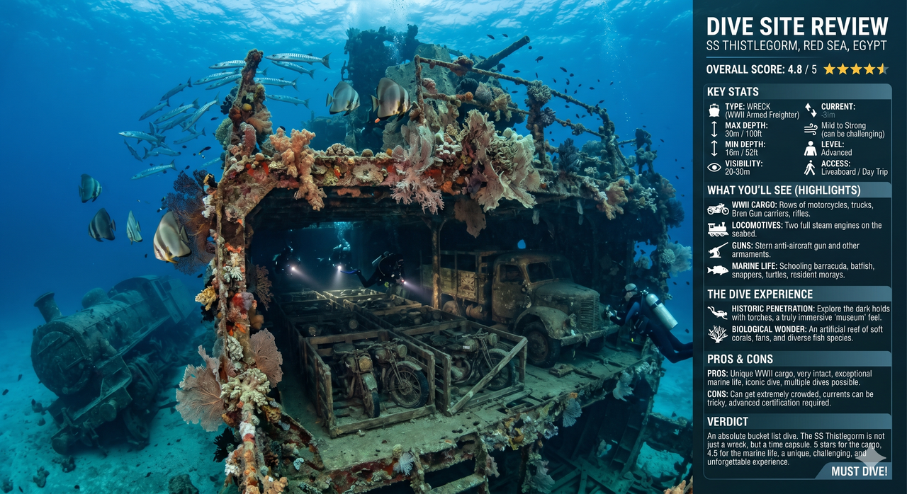 Scuba Down Under Dive Site Reviews