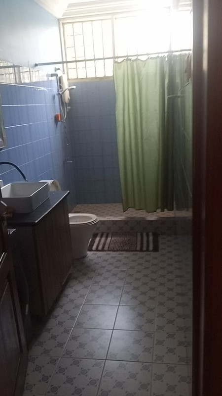 Bathroom facilities in 2-bedroom UCC area apartment Cape Coast Ghana