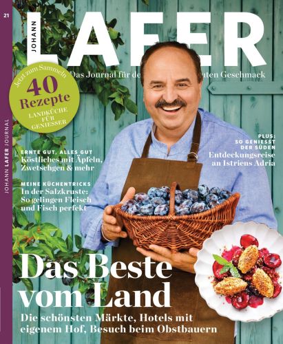 Cover: Johann Lafer das Magazin für den guten Geschmack No 21 2022
