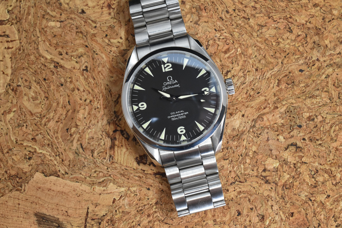 omega railmaster 41mm