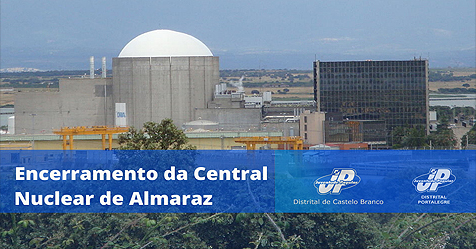 JUVENTUDE POPULAR PEDE O ENCERRAMENTO DA CENTRAL NUCLEAR DE ALMARAZ
