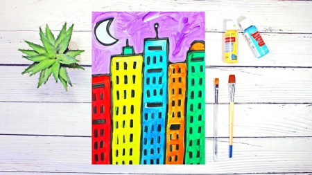 Drawing & Painting With Color: 8 Fun Art Projects for Kids