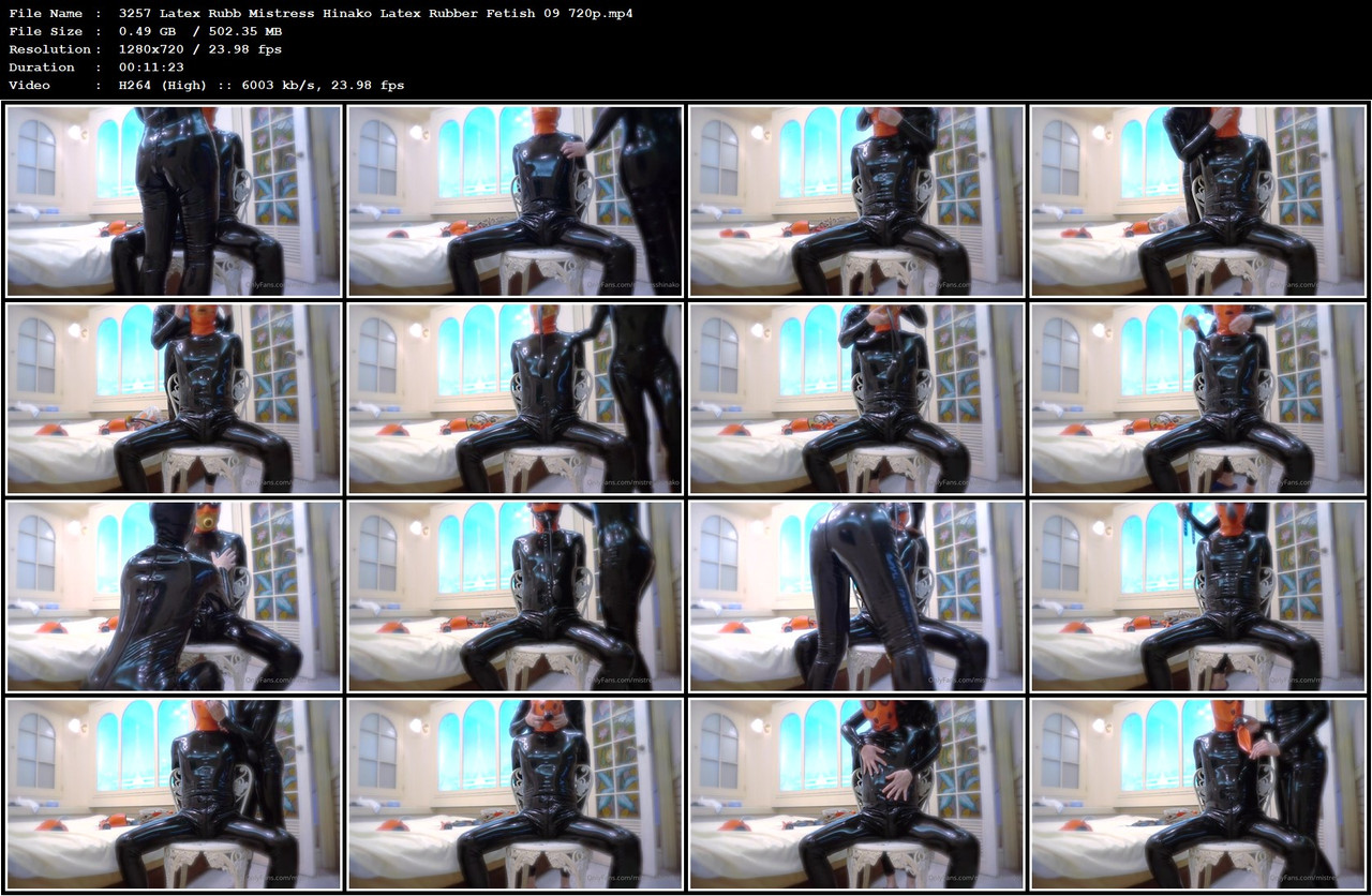 3257 Latex Rubb Mistress Hinako Latex Rubber Fetish 09 720p mp4