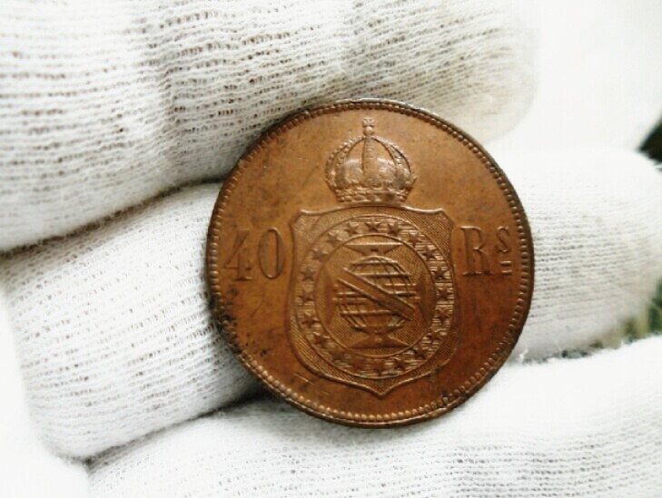 40 Reís de 1879. Imperio de Brasil. Pedro II IMG-20190908-171844