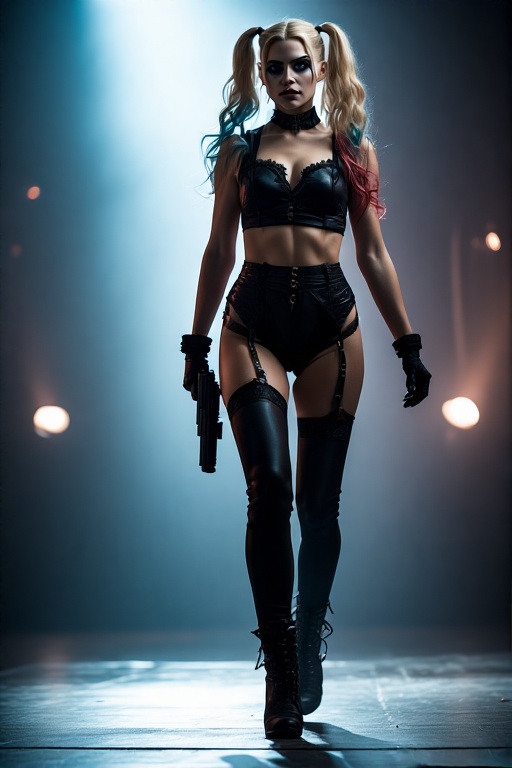 Harley-Quinn-in-black-Gothic-u-96