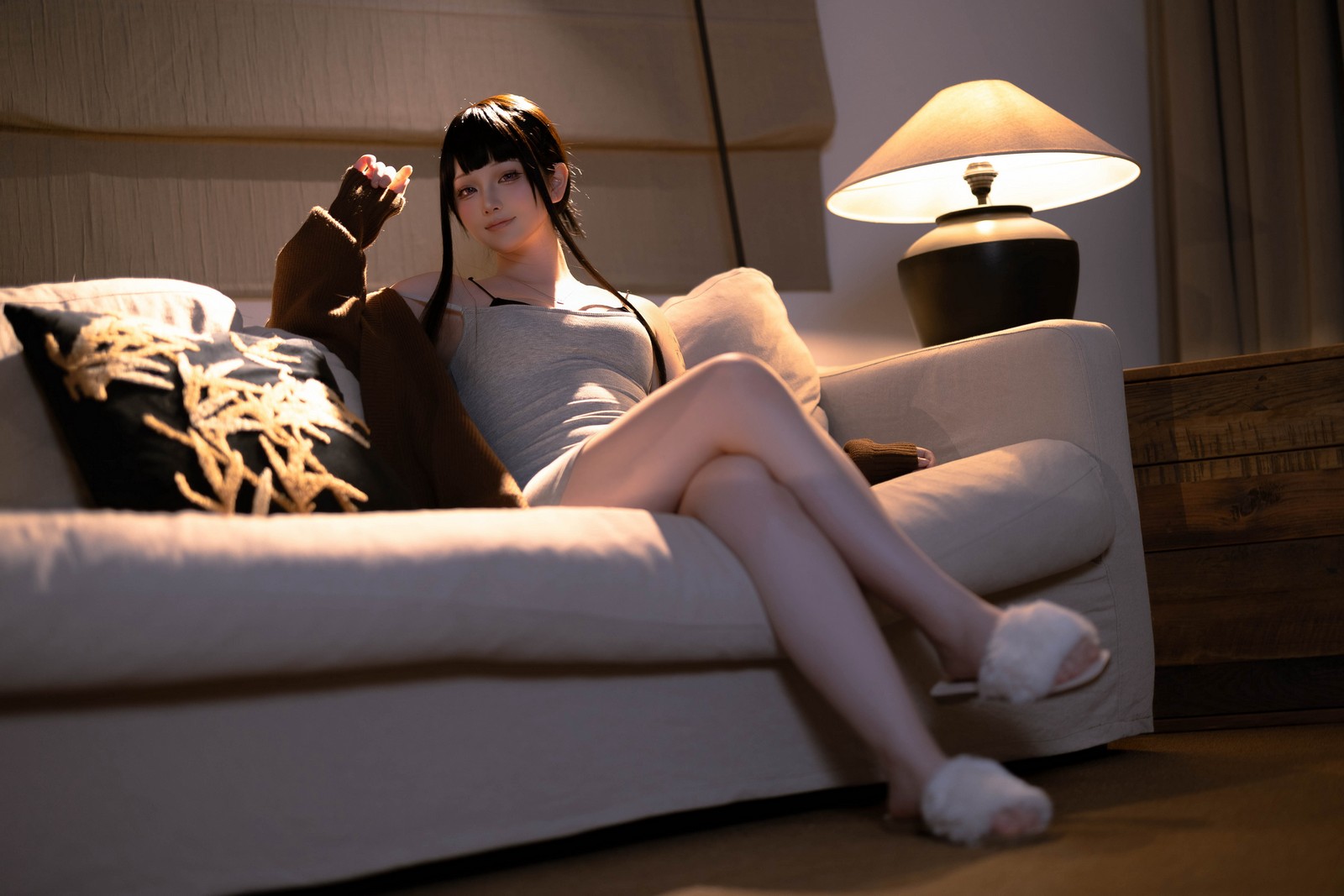 屿鱼 Yuyu 杀手妻子 主题 Cosplay 写真图集（50P｜444MB）插图6