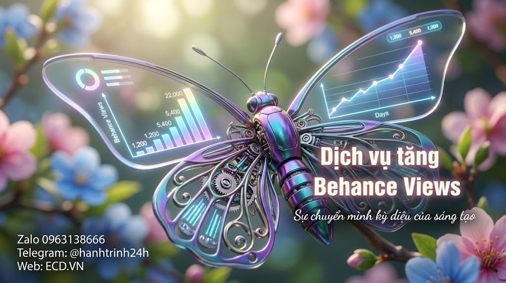 dịch vụ tăng behance views đảm bảo tăng tương tác