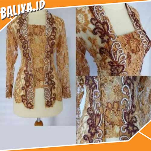 Model Kebaya Lengan Pendek Baliya.id