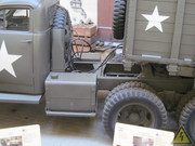 Американский седельный тягач Studebaker US6, военный музей. Оверлоон US6-Overloon-016