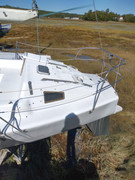 cockpit & stern fresh paint