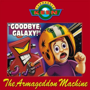 Commander Keen 5: Armageddon Machine box art