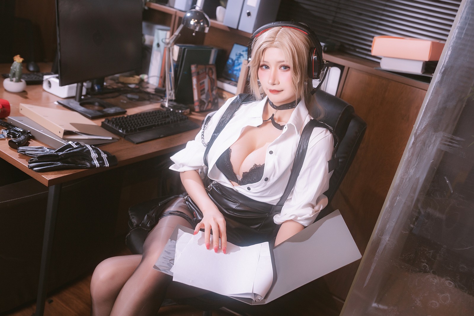兔胖胖min – 喀琅施塔得 Cosplay 高清写真集（40P-590.7MB）舰娘主题插图7