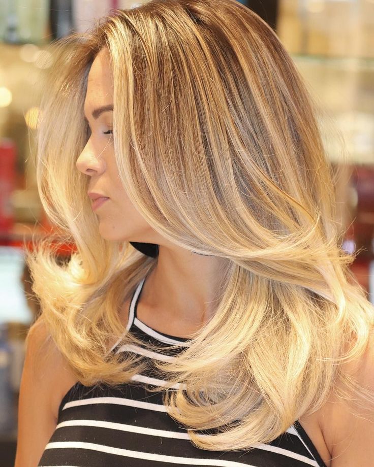 Golden Toned Hair Blonde