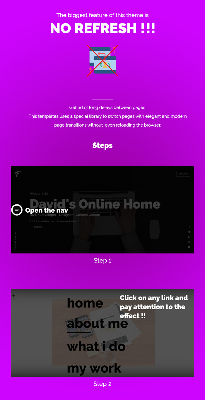 Folion - Ajax Freelancer Personal Portfolio