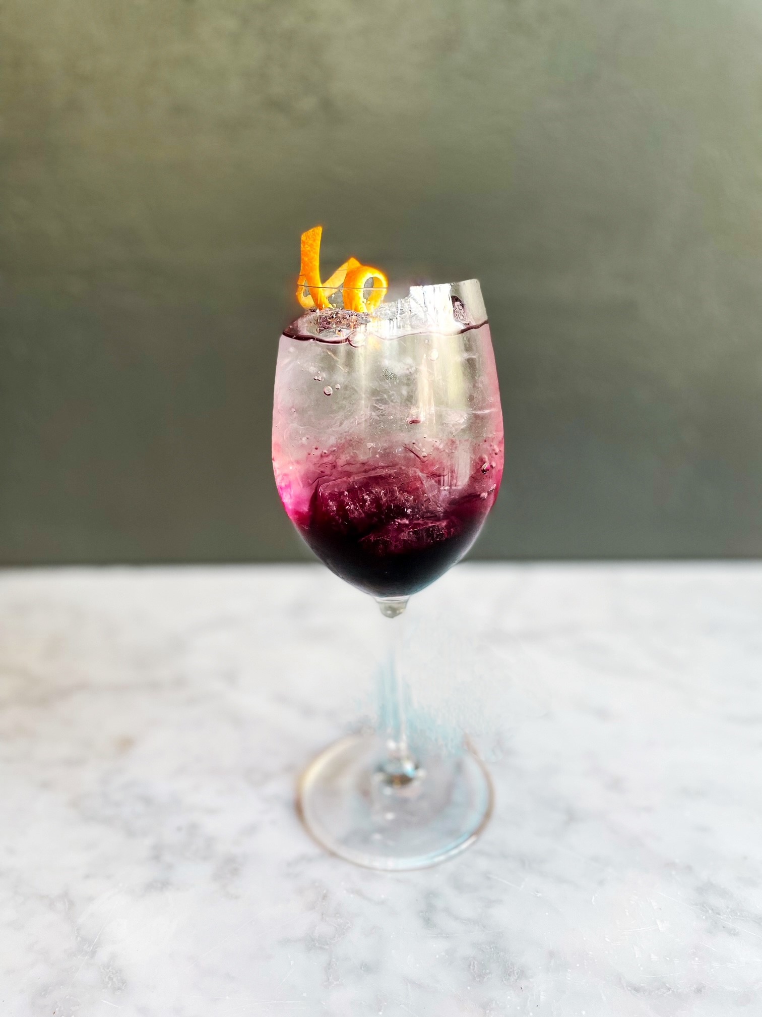 Sugar Roots Spritz mocktail