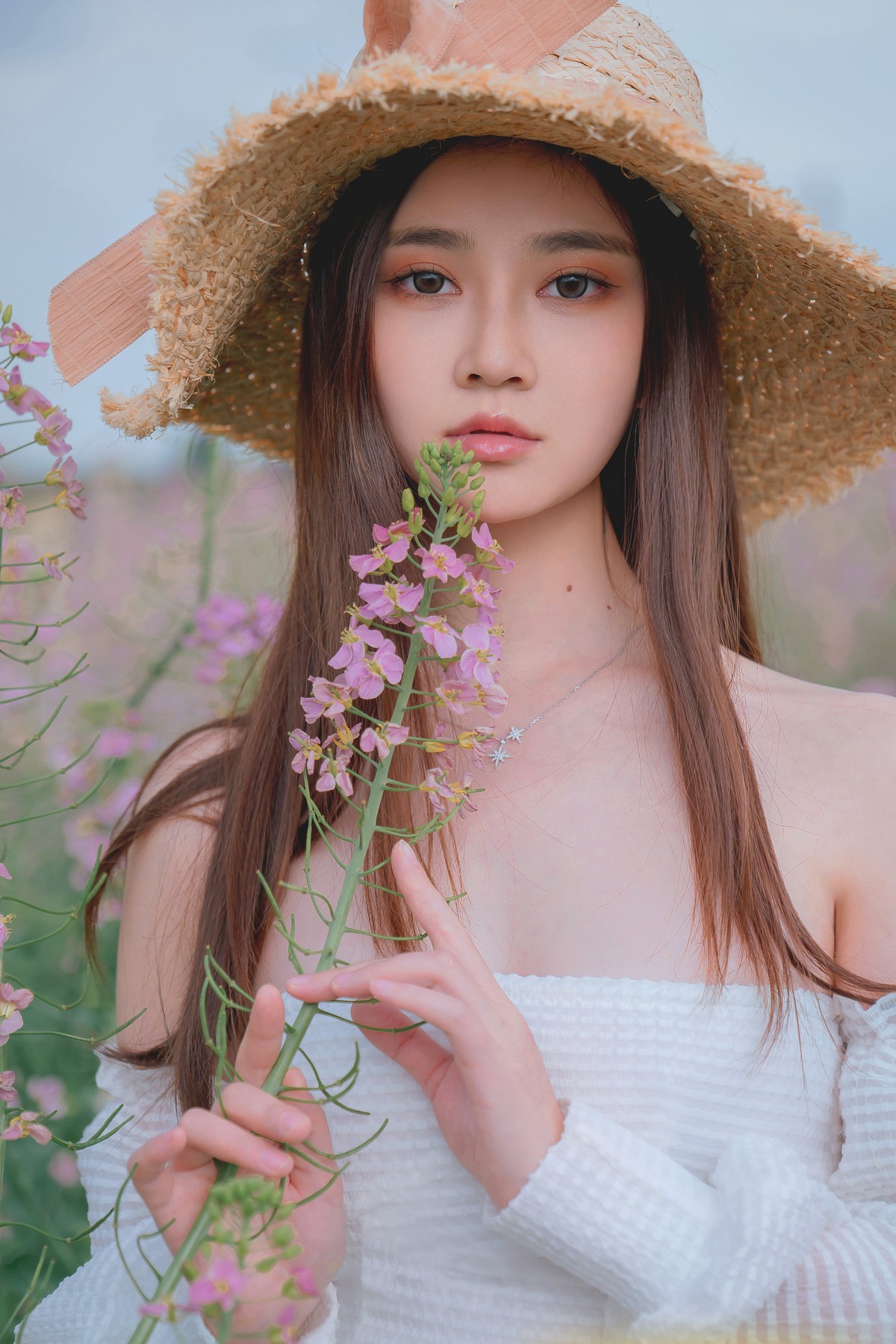 年年nnian 花野写真 自然花海少女图集插图6