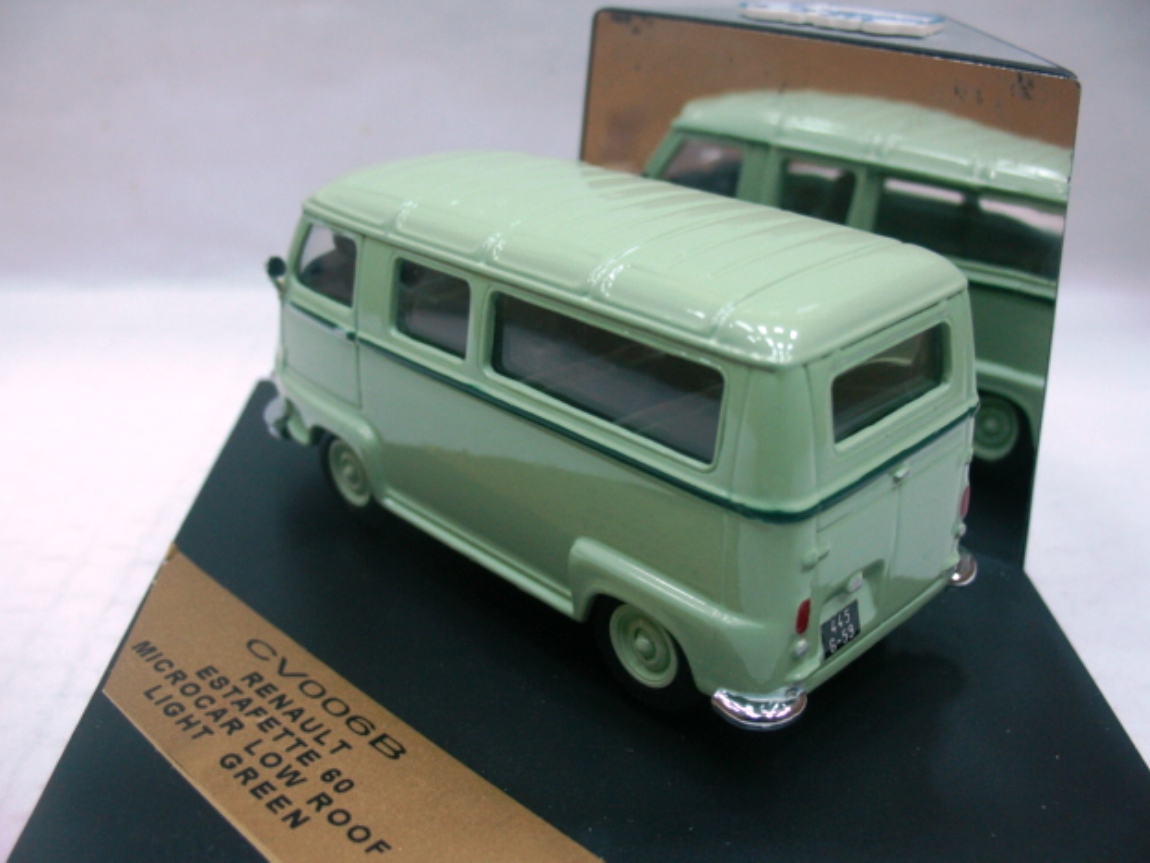WOW EXTREMELY RARE Renault Estafette 60 Mini Bus 1959 Pastel Green