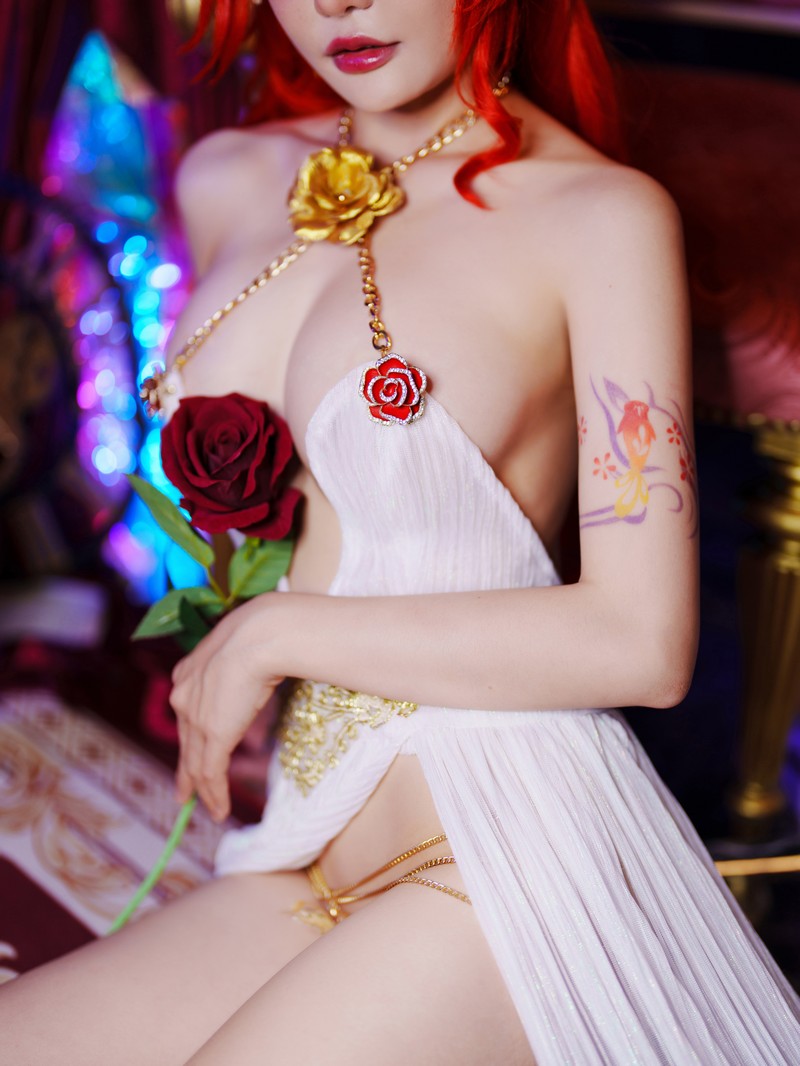Joyce Lin2x Himeko Dress Cosplay Honkai Star Rail 写真 74P插图1