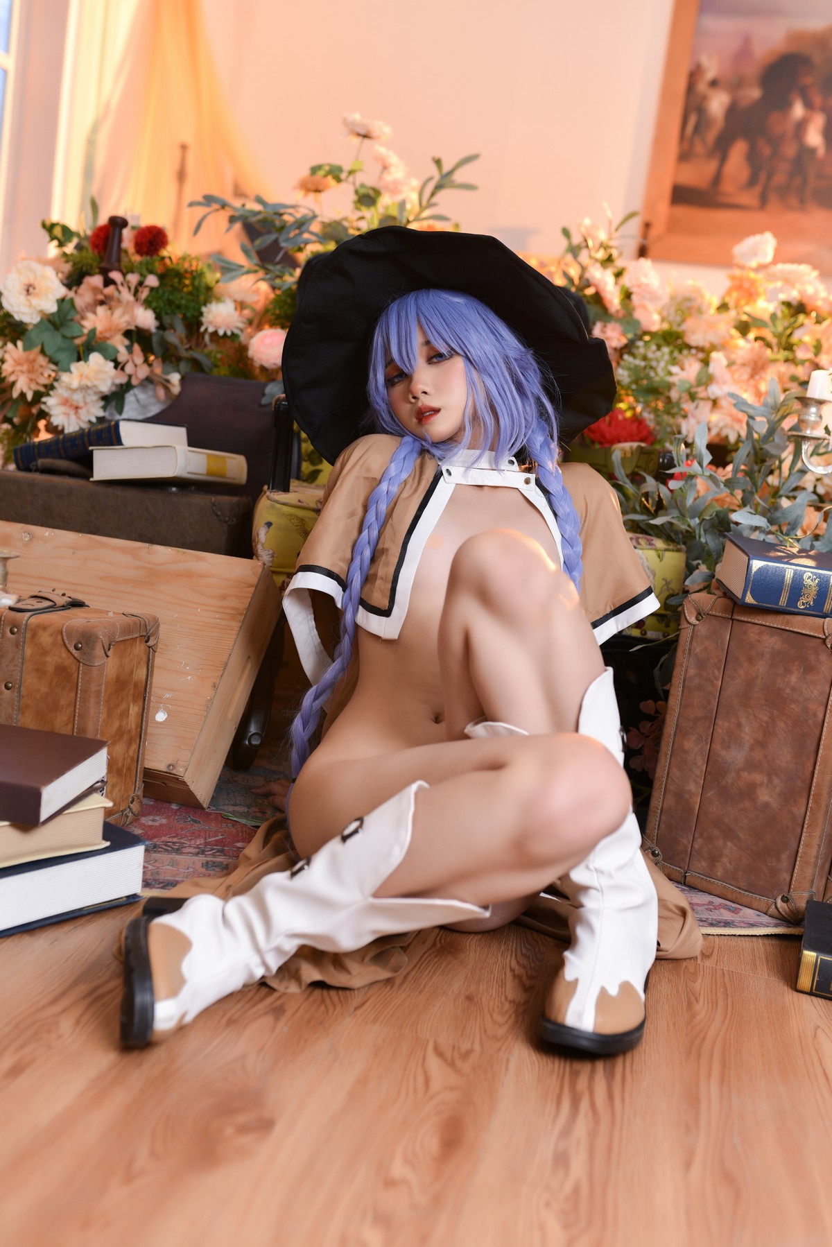 PoppaChan Roxy Cosplay Set (Mushoku Tensei) – 147 Photos 466MB插图2