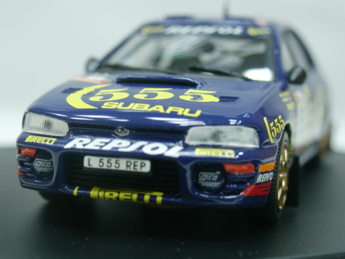全国送料無料ギフト RARE EXTREMELY WOW Subaru 1st Sainz S3 WRC 555 Impreza アクセサリー
