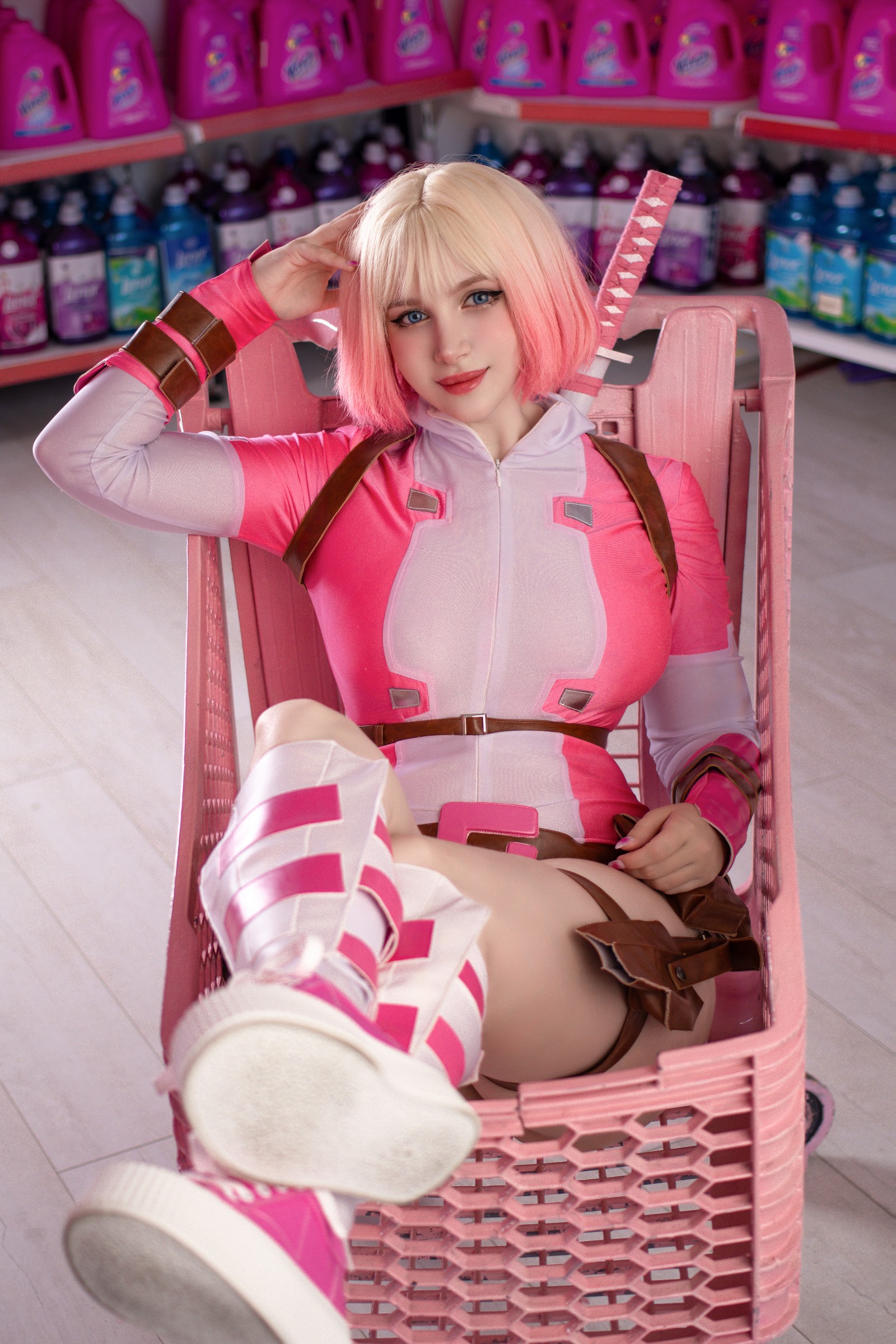 Ulichan超清写真集 Gwenpool｜4K高画质套图 62P（767MB）插图6