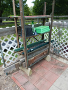 2023-06-14 Old metal shelf repurpose [2]