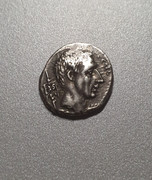 Denario Coelius Caldus. CALDVS- VII VR.EPVL. CALVS III VIR 20201102-200817