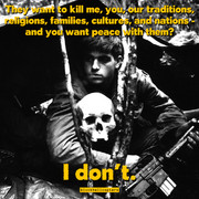 i don't want to make peace with them