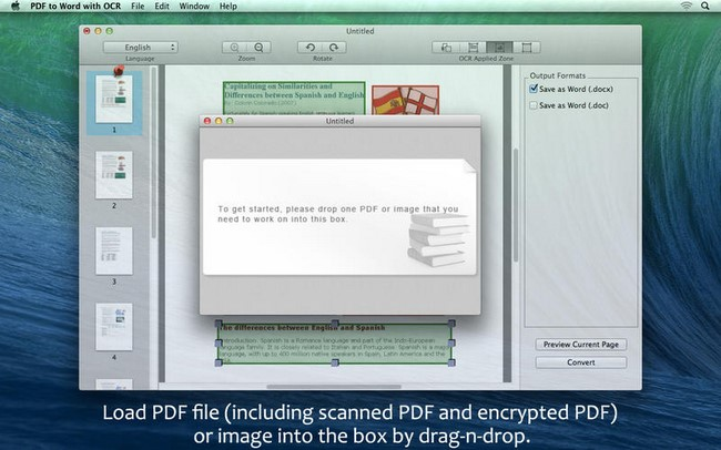 Enolsoft Pdf To Word With Ocr v6.1.0 (Mac OSX)