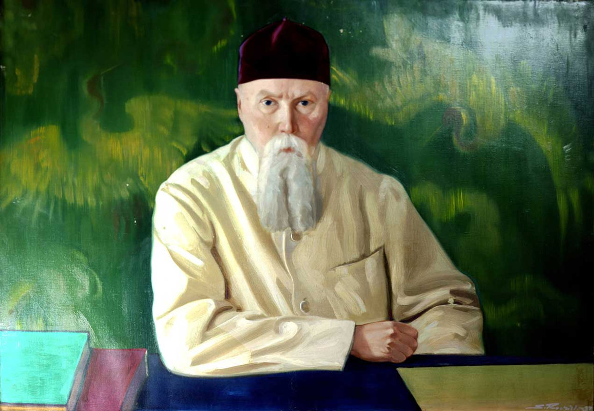 10-С. Н. Рерих. Портрет Н. К. Рериха. 1937