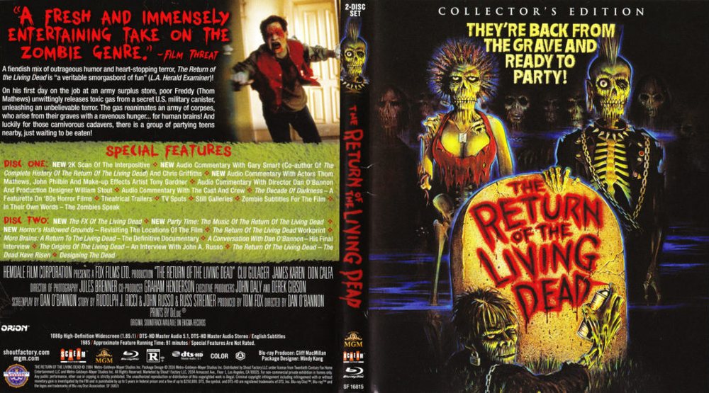 Návrat oživlých mrtvol / Return of the Living Dead (1985)