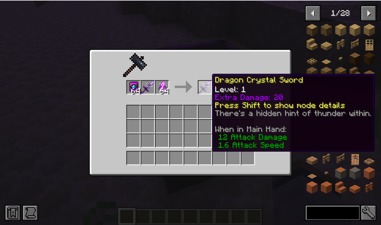 Forging and upgrading