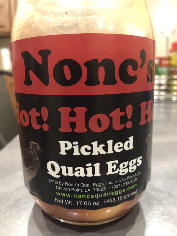 Cajun pickled quail eggs | Food and Drink