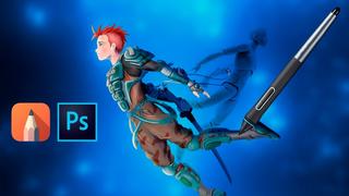 Digital character illustration Design a cool character Digital character illustration Design a cool character