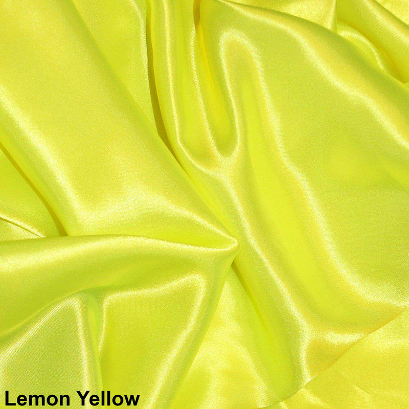 Satin Fabric Sewing Crafting Costume Clothing Dress Making Art &Craft Decorative - Picture 21 of 46