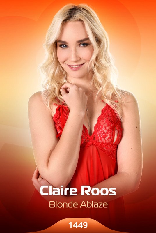 Claire Roos - Blonde Ablaze - Card # f1449 - x 50 - 4500px - January 18, 2024