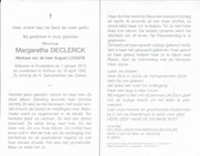 Declerck-Margretha