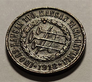 5 Penniä, 1918 - 1ª moneda de Finlandia - Dedicado a 10 pfennig IMG-20200826-181029