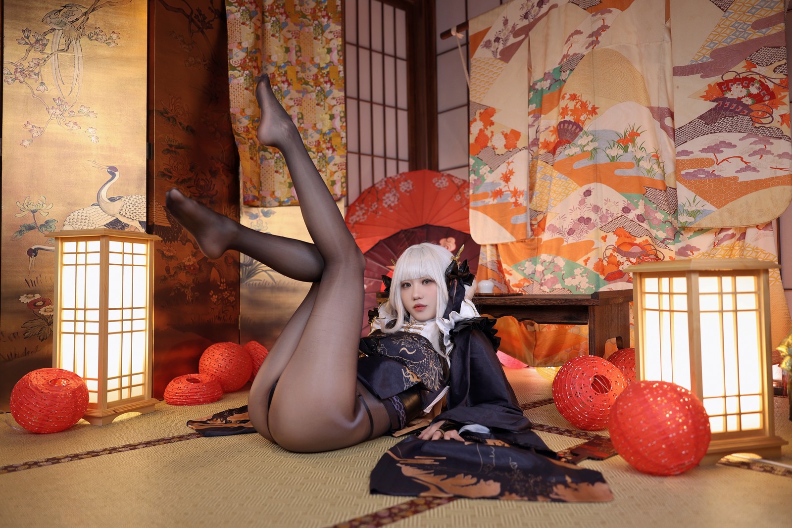 无影喵喵 NIKKE 胜利女神 布兰儿 Cosplay 写真＋视频合集｜高清大图（100P｜7V｜3.06GB）插图5