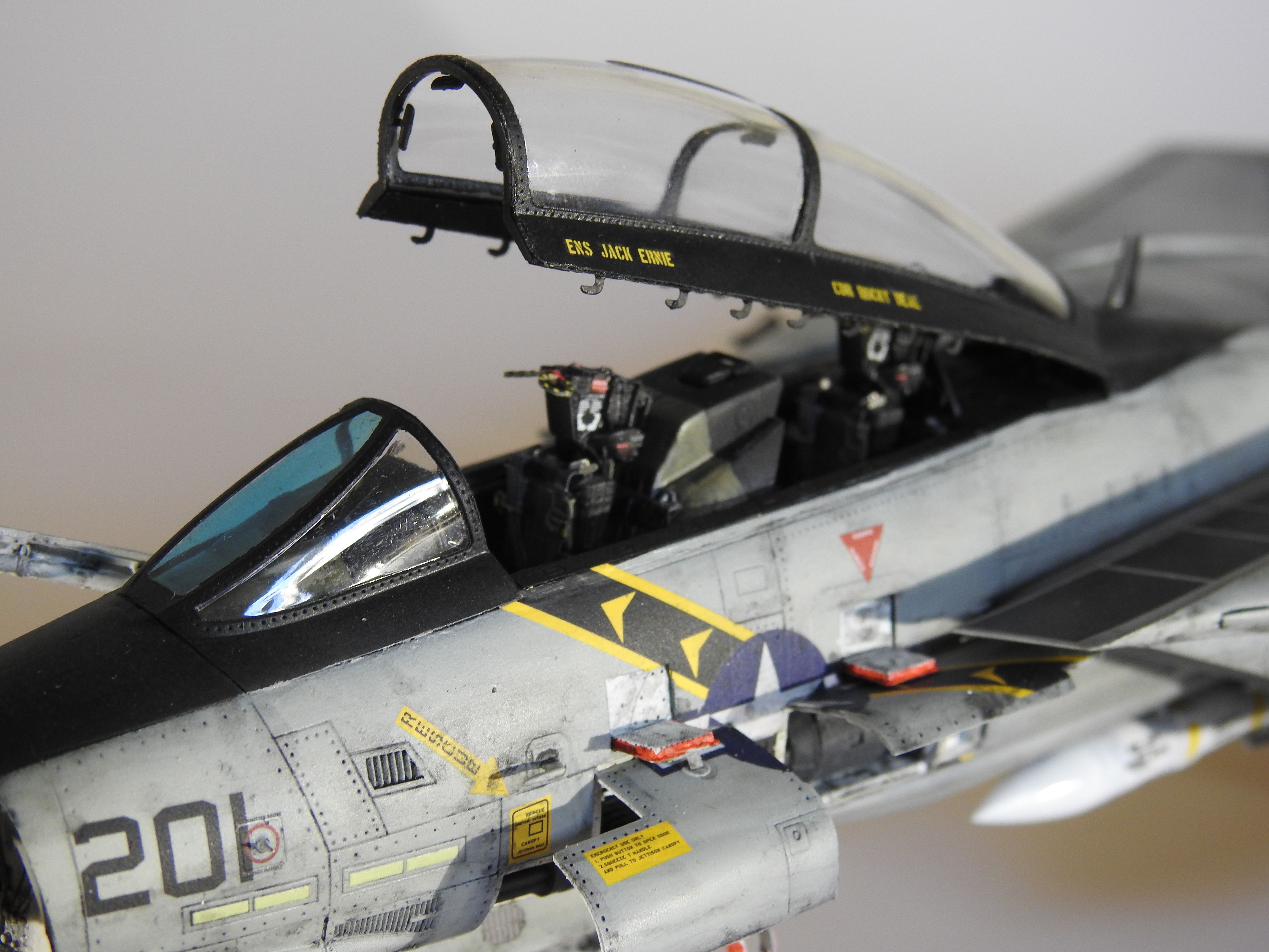 F-14A Danger Zone, Eduard, 1/48 - Klar DSCN7315