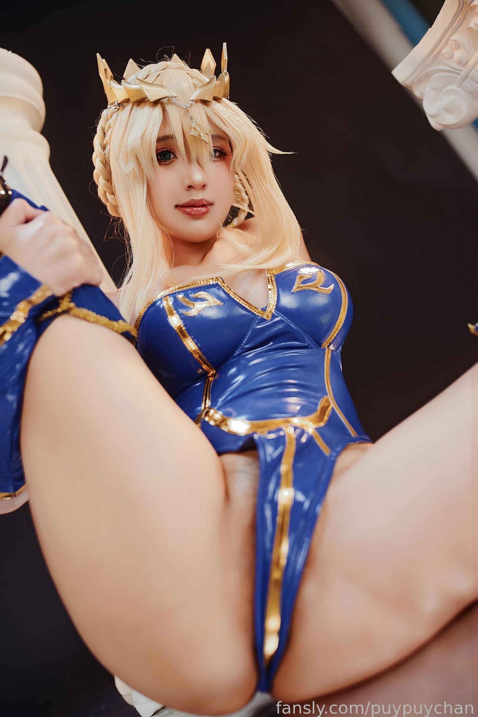 Puy Puy – Artoria Lancer Cosplay 高清写真+视频（135P+24V-481MB）FGO插图6