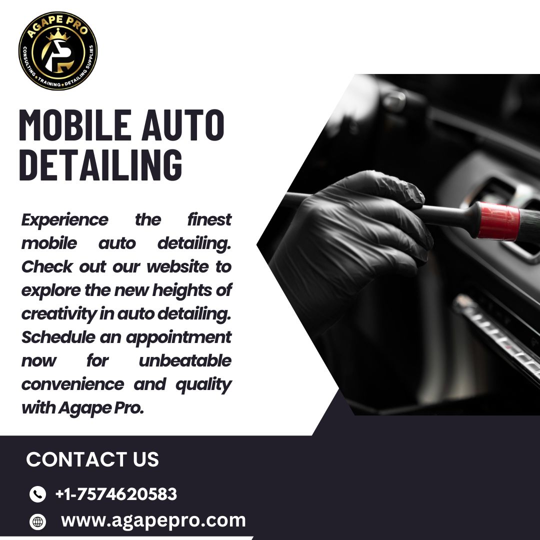 Revive Your Vehicle's Pristine Shine By Best Mobile Auto Detailing