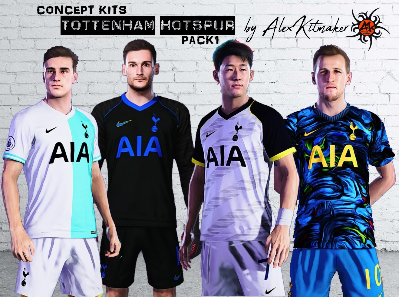 TOTTENHAM HOTSPU FANTASY KIT :: TEMPLATE DOWNLOAD on Behance